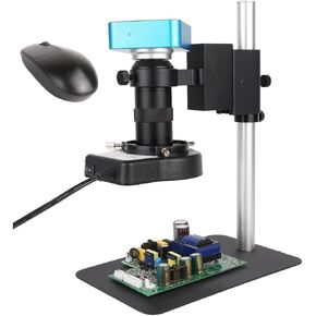 Microscope Kit HDMI USB Digital Video Monocular Microscope Camera 180X C-Mount Lens Microscope Lens Adapters