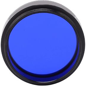 Telescope Planetary Filter, Optical Glass Aluminum Alloy Telescope Eyepiece Filter Telescope Moon Filter with Storage Box for 1.25in Telescope Eyepiece
