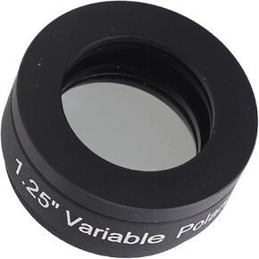 1.25inch Telescope Filters Set, Reduced Variable Polarizing Filter with M28.5x0.6 Thread, Variable Linear Moon Filter, for Astronomical Telescope Accessory