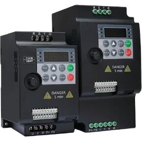 Frequency Converter Adjustable Speed Inverter 0.75KW/1.5KW/2.2KW/4KW/5.5KW 3P 220V Output for Motor Frequency Inverter(4KW 220V (1-3PH))