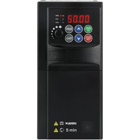 SU600 1ph 220V Input to 3ph 380V Output 0.75-5.5KW Frequency Converter Variable Frequency Drive for Three Phase Motor(0.75KW 220 to 380V W)