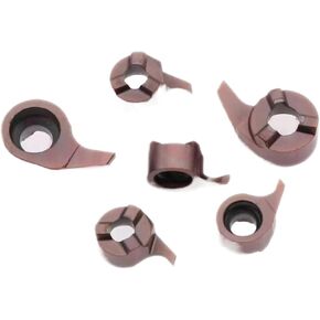 10pcs MB-05GR MB-07GR MB-09GR MB-11GR Lathe Metal Turning Tools Groove Cutters Grooving Inserts for Internal Small Hole Cutting(MB-09GR150)