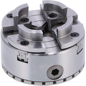 HighSelfCentering Lathe Chuck M40 4in 4-Jaw Metal for Woodworking Clamping and Supporting