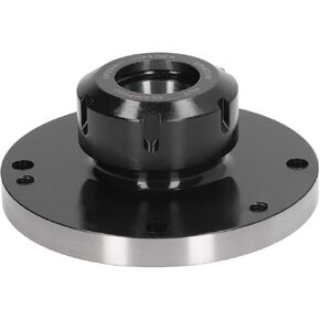 125mm Diameter Collet Chuck, 7 Holes accurate Mill Collet Chuck Lathe Tool, Carbon Steel Made, for CNC Milling and Engraving Machines
