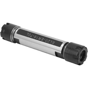 Double Head Collet Chuck, accurate CNC Lathe Tool Holder, Durably SLD20 ER16M 70L for Processing, Reduces Tool Needs