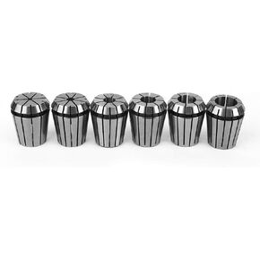 6 PCS ER32 Spring Chuck Set ، HSS CNC Milling Collet Chuck Kit لآلات النقش ، إكسسوارات أدوات المخرطة مع قدرة حمل الحمل