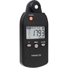 Digital Illuminance Light Meter Tester, PAR Meter Advanced Sensor Measure Grow Light Intensity Lux Tester for Indoor and Outdoor Plant for Set Design, Factory, Office or Home use