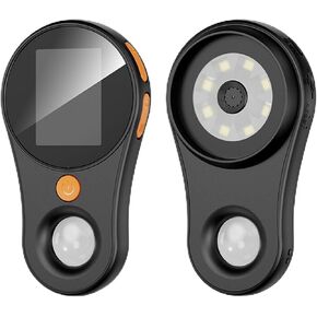 Handheld Digital Microscope,500X Magnification,2MP 1920x1080P HD Handheld Digital Microscope with Screen,Portable Microscope with 8 LED Lights (White)
