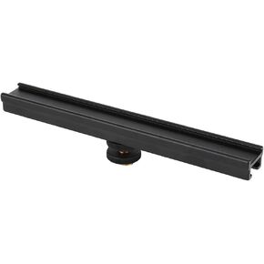 20 20cm Cold Shoe Mount Extension Pole Bracket High Performance Aluminum Bracket with 1/4 Screw Hole