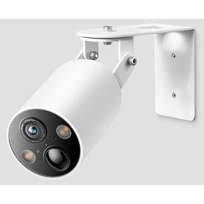 Anti-Theft Camera Wall Mount Compatible with Tapo MagCam(Tapo C425),360° Adjustable Anti-Drop Metal Tapo Security Camera Mount Bracket Provides Better Viewing Angle,White