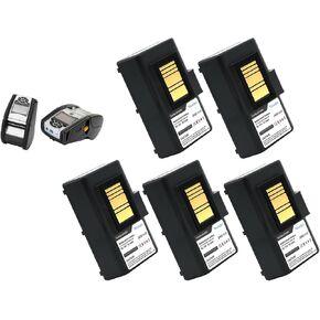 5pcs 3400mAh/7.4V BTRY-MPP-34MA1-01 ، p1023901 ، p1031365 pratice prategy for Ze'bra ZQ521 ، QLN220 ، QLN220HC ، QLN320 ، QLN320HC ، ZR628 ، ZR638