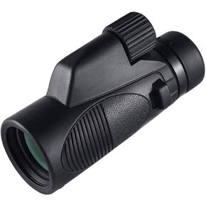 Portable Binoculars High Power 10x42 Monocular Telescope, High Monocular Telescope with Monocular with Smartphone Adapter and Tripod BAK4 Prism Lens Monocular