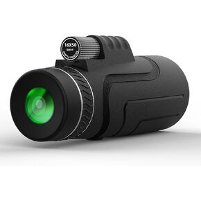 Ultra Hd, Monoculars Telescope, 16x50 High Definition Monocular Telescope, Lens & BAK4 Prism, Suitable for Wild, Bird Watching, Hiking, Camping