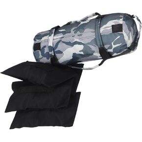 SUPVOX 1 Set Camouflage Sandbags for Weight Training Durable Outdoor Exercise Bag for Strength Building Endurance Workouts Tough Weatherproof Fitness Pouch for Gym Enthusiasts