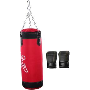 Kisangel 1Set Heavy Duty Kicking Sandbag Exercise Bag Fitness Hanging Bag with Buckle Durable Sandbags for Agility Training and Martial Arts