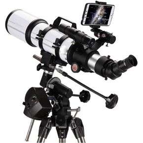Telescope for Kids and Beginners, Astronomical Refractor Telescope, Great Astronomy Gift for Kids to Explore Space, View
