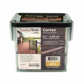 TimberTech Collated Cortex Hidden Plug Fasteners – Natural White Oak (100 ln/ft)