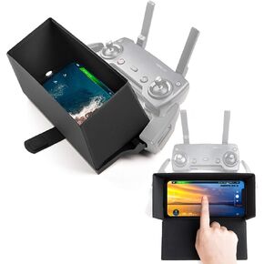 PGYTECH Mavic 2 Smartphone Screen Hood Phone Monitor Hood Compatible DJI Mavic 2/ Mavic Pro/Mavic Air Phantom 4 Pro Spark Inspire Remote Controller Accessory Sun Hood
