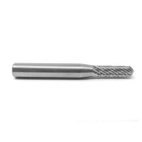 SC-14 Double Cut Carbide Bur Die Grinder Bit 3/16" x 5/8" on 1/4" Shank