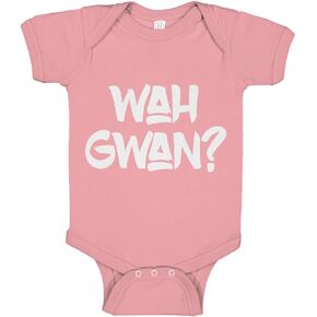 Indica Plateau Baby Romper Wah Gwan? 100% Cotton Infant Bodysuit