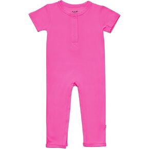 KYTE BABY Rayon Made From Bamboo Short Sleeve Romper