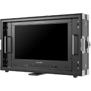 LILLIPUT 15.6" Q15-8K 15.6 inch 8K 12G-SDI 600nits 3840×2160 Studio Production Monitor Quad View, HDR, Fause Coloe, 3D-LUT, Waveform, Remote Control (Q15-8K-ABBP with Gold Mount)