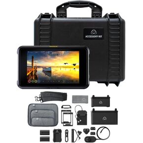 Atomos Shogun 7.2-Inch HDR Pro and Cinema Monitor, Recorder, and Switcher Bundle with Universal Accessory Kit (2 Items)