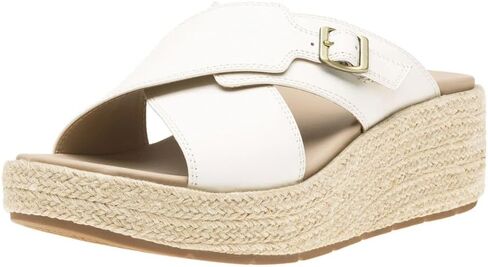 ABEO Women's Solstice Cross Slide Sandals | Arch Support Wedge Sandals | Built-In Metatarsal Pads | Black, Size 6-11 in Saudi Arabia