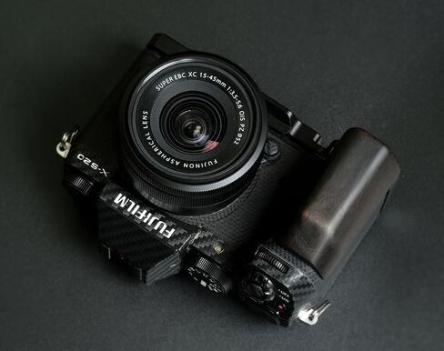 Handmade Wood Hand Grip Holder Handle for X-S20 XS20 Camera with Alloy Baseplate (Ebony(Black Alloy Base)) in Saudi Arabia