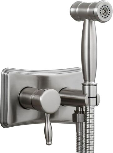Brushed,Antique Wall Mounted Bidet Sprayer Bathroom Handheld Hot and Cold Baby Cloth Diaper Sprayer in Saudi Arabia