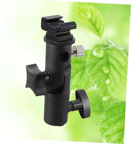 Homsfou Metal Flash Holder Bracket Mutbrella Counting لكاميرات DSLR ومصابيح LED يتصاعد أحذية قياسية متوافقة مع التصوير الفوتوغرافي والفيديو in Kuwait