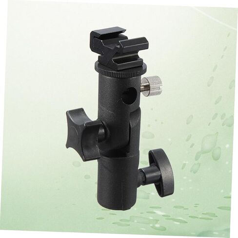 Homsfou Metal Flash Holder Bracket Mutbrella Counting لكاميرات DSLR ومصابيح LED يتصاعد أحذية قياسية متوافقة مع التصوير الفوتوغرافي والفيديو in Kuwait