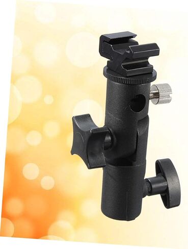 Homsfou Metal Flash Holder Bracket Mutbrella Counting لكاميرات DSLR ومصابيح LED يتصاعد أحذية قياسية متوافقة مع التصوير الفوتوغرافي والفيديو in Kuwait