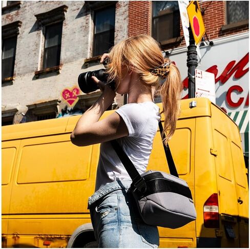 LUMA CAMARY SLING 9L BAG | حزمة التصوير الفوتوغرافي DSLR صممها بيتر ماكينون | حقيبة كروس كتف صغيرة للكتف للكاميرا بدون مرآة وعدسة وملحقات وطائرات بدون طيار in Saudi Arabia