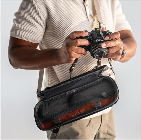 LUMA CAMARY SLING 9L BAG | حزمة التصوير الفوتوغرافي DSLR صممها بيتر ماكينون | حقيبة كروس كتف صغيرة للكتف للكاميرا بدون مرآة وعدسة وملحقات وطائرات بدون طيار in Saudi Arabia