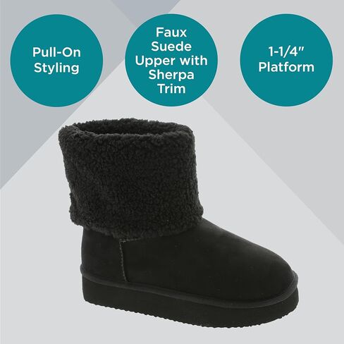 Masseys Women's Heavenly Faux Suede Boot Boot in Kuwait