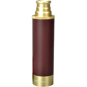 Portable Binoculars High Power Telescope 25x30 Telescope Retractable Prism Monocular Hand Outdoor Pocket Spyglass