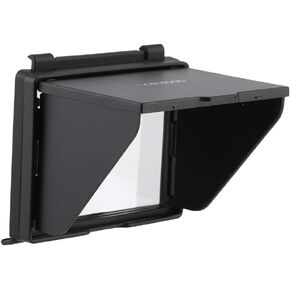 D500 Camera Sunshade LCD Screen Protector with Tempered Glass Cover for Outdoor