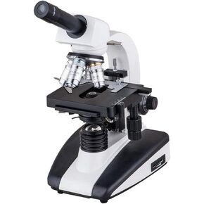 Microscopes Microscope,X-S-P136D Monocular Biological Students Microscope with LED Light for School Laboratory Science Education