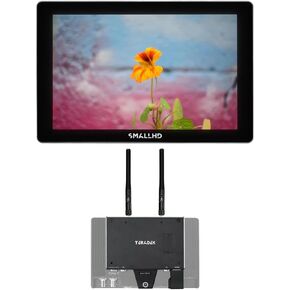 SmallHD Indie 7 7" Full HD 16:9 Touchscreen On-Camera Monitor, Bundle with Teradek Bolt 6 1500 Transmitter Monitor Module