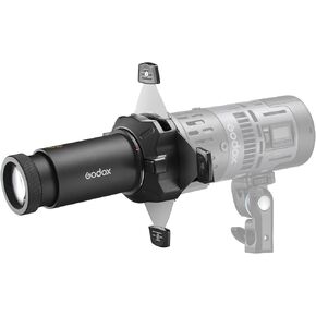 Godox SP50K Projector 50° Spotlight for MS60R/RS60R/MS60BI/RS60BI Video Light,Include Lens,Gobos