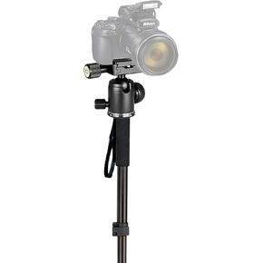 Professional Heavy Duty 72" Monopod/Unipod (Dual Optional Head) for Nikon Coolpix P1000 & Nikon P1100