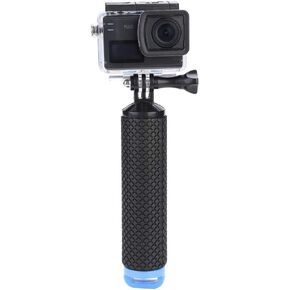 Floating Handle Grip,Portable Anti-Slip Floating Bobber Stick Floaty Handheld Grip Holder Monopod with Lanyard for Action Camera for Diving,Surfing,Swimming(Blue)