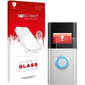 Screen Protector Film Compatible with Ring Video Doorbell 3 Plus - 9H Glass Protection, Extreme Scratch Resistant