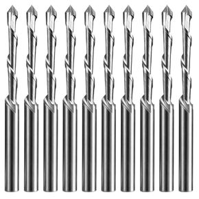 10Pcs Drywall Cutting Tools 3/16" Guide Point Cutting Bits,Drywall Bit Drywall Guide Point Cutting Bits,Used for with Spiral Saw and Power Tools