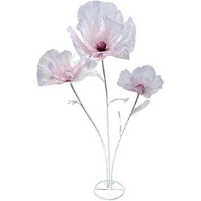 Giant Flower Decoration for Wedding Background, Party Decoration, Birthday Party, Photography Props, Shop Window Props, Banquet, Stage, Mall Display (Red)