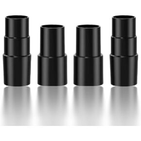 Vacuum Hose Adapter 1-3/8 inch to 1-1/4 inch & 1-1/2 inch to 1 3/8" to 1 1/4" Converters, Universal Fit Shop Vac for Tight Spaces, Pet Hair, Wet/Dry Vacuum Cleaners, Home & Workshop Use