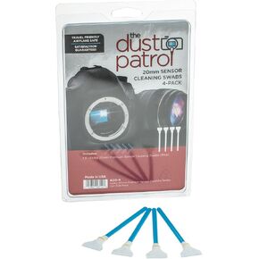 Alpha 20mm Sensor Cleaning Swabs (4pk) (Blue)