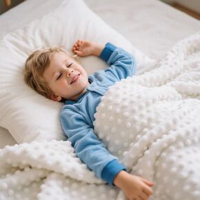 Grounding Throw for Pain Relief and Deeper Sleep,Earth Connect Bedding Sheet with Silver Fiber,Fluffy Throw Blanket Gifts for Women Men, Soft Fleece (White, 60 * 80IN)