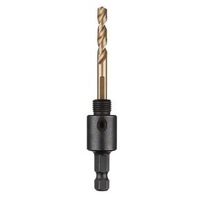 Milwaukee Hole Dozer 49-56-7110 Pilot Bit with Small Arbor, 1.7 in D Cutting, Cobalt